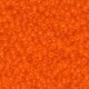 Miyuki seed beads 11/0 - Matted transparent orange 11-138F